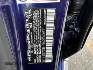 2024 Mercedes-Benz S 580 с VIN W1K6G7GB1RA274357, выставлен на аукционе Copart как лот 53501365 с пробегом 11 миль миль и Чистый • Clean title. История ставок и продаж доступна на DreamBid. Изображение 10.