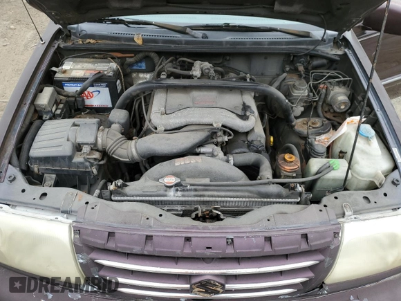 2002 Suzuki XL-7 LX with VIN JS3TY92V824102176, listed as a Copart auction lot 53648545 with 0 mi miles and Salvage Title. Bid and sale history available at carsss.com. Image 12.