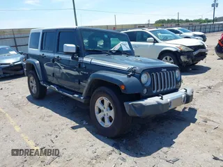2017 Jeep Wrangler Unlimited Sahara with VIN 1C4BJWEG3HL619667, listed as a IAAI auction lot 42188812 with 155,619 mi miles and . Bid and sale history available at DreamBid. Image 1.