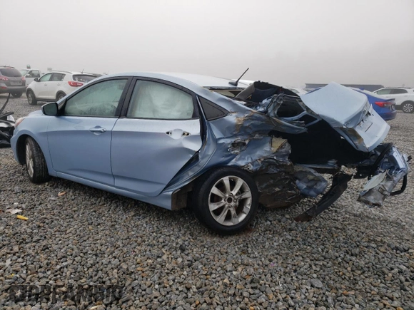 2012 Hyundai Accent GLS z VIN KMHCU4AE7CU239380, wystawiony jako Copart lot #85431244 z przebiegiem 150 369 mil mil oraz Nie do naprawy • Non repairable. Historia ofert i sprzedaży dostępna na DreamBid. Obrazek 2.