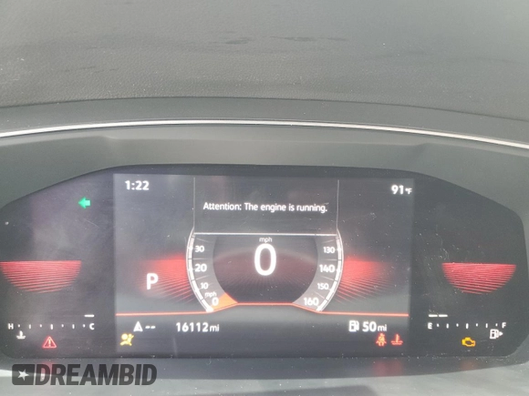 2023 Volkswagen Tiguan SE R-Line Black with VIN 3VVCB7AX8PM044526, listed as a Copart auction lot 54313535 with 16,112 mi miles and Salvage title. Bid and sale history available at DreamBid. Image 9.