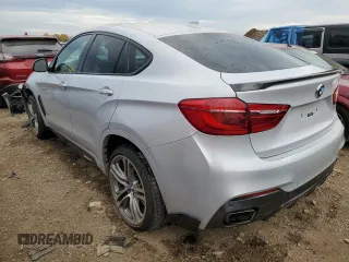 2016 BMW X6 xDrive35i with VIN 5UXKU2C59G0N83743, listed as a Copart auction lot 64436252 with 74,374 mi miles. Bid and sale history available at carsss.com. Image 3.