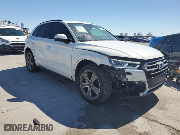 2019 Audi Q5 Prestige with VIN WA1CNAFY1K2117105, listed as a Copart auction lot 48867315 with 42,272 mi miles and Salvage Title. Bid and sale history available at carsss.com. Image 4.