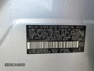 2007 Lexus LS 460 L z VIN JTHGL46F675013629, wystawiony jako Copart lot #56717975 z przebiegiem 214 066 mil mil oraz Tytuł czysty. Historia ofert i sprzedaży dostępna na DreamBid. Obrazek 12.