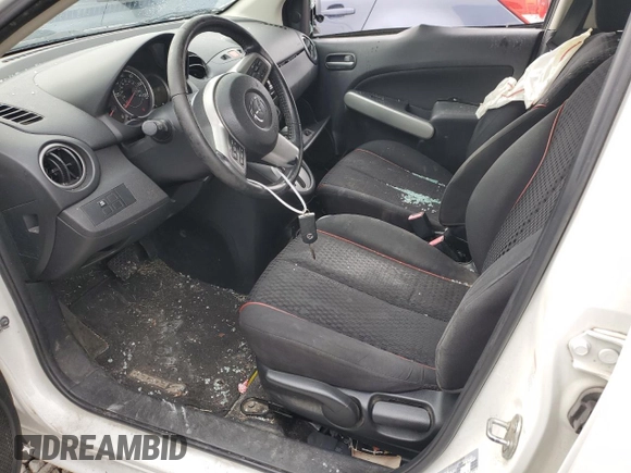2011 Mazda 2 Sport with VIN JM1DE1HY9B0109644, listed as a Copart auction lot 86347414 with 168,443 mi miles and Salvage Title. Bid and sale history available at carsss.com. Image 7.