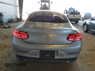 2018 Mercedes-Benz C 300 with VIN WDDWJ4JB8JF669670, listed as a Copart auction lot 51093265 with 63,493 mi miles and Salvage title. Bid and sale history available at DreamBid. Image 6.