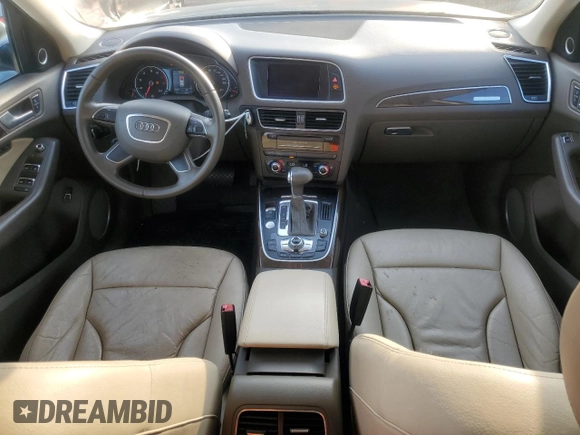 2013 Audi Q5 Premium Plus with VIN WA1LFAFP2DA011162, listed as a Copart auction lot 65136425 with 105,721 mi miles and Salvage title. Bid and sale history available at DreamBid. Image 8.