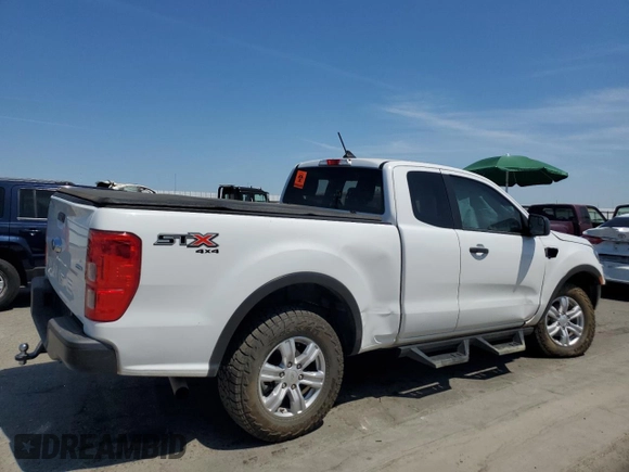 2020 Ford Ranger XL with VIN 1FTER1FH6LLA14955, listed as a Copart auction lot 60250875 with 55,679 mi miles and Salvage title. Bid and sale history available at DreamBid. Image 3.