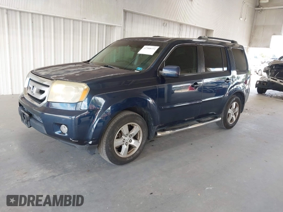 2009 Honda Pilot EX-L with VIN 5FNYF38509B012425, listed as a IAAI auction lot 42588334 with 253,011 mi miles and . Bid and sale history available at DreamBid. Image 2.