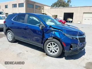 2022 Chevrolet Equinox LT z VIN 3GNAXKEV7NL175394, wystawiony jako IAAI lot #42350786 z przebiegiem 80 280 mil mil oraz . Historia ofert i sprzedaży dostępna na DreamBid. Obrazek 1.