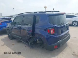 2020 Jeep Renegade Latitude with VIN ZACNJABB0LPL01306, listed as a IAAI auction lot 39506567 with 92,748 mi miles and . Bid and sale history available at DreamBid. Image 3.