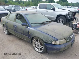 1998 Audi A4 with VIN WAUCB28D6WA087591, listed as a IAAI auction lot 42625204 with 180,959 mi miles and . Bid and sale history available at DreamBid. Image 1.