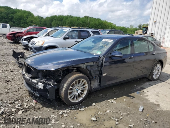 2014 BMW 7 Series ALPINA B7 xDrive with VIN WBAYF8C5XED653245, listed as a Copart auction lot 56010085 with 114,519 mi miles and Salvage title. Bid and sale history available at DreamBid. Image 1.