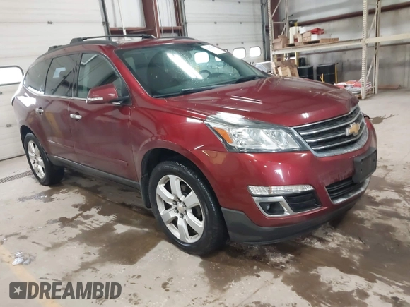 2017 Chevrolet Traverse LT with VIN 1GNKVGKD1HJ267597, listed as a IAAI auction lot 41673916 with 129,352 mi miles and . Bid and sale history available at DreamBid. Image 1.