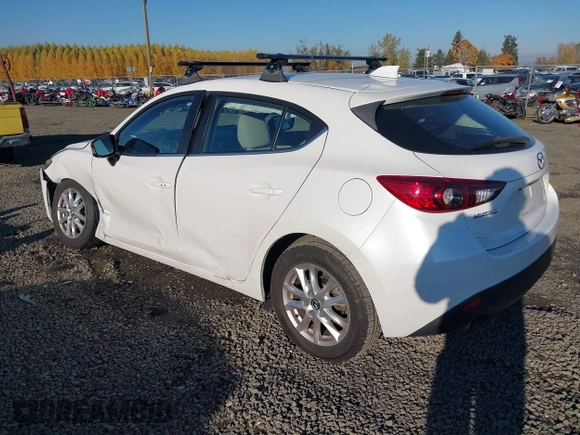2015 Mazda 3 i Touring with VIN JM1BM1L78F1236829, listed as a IAAI auction lot 40791207 with 87,454 mi miles and . Bid and sale history available at carsss.com. Image 3.