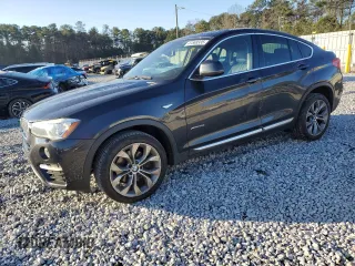 2016 BMW X4 xDrive35i with VIN 5UXXW5C58G0N92015, listed as a Copart auction lot 41589335 with 124,826 mi miles and Salvage Title. Bid and sale history available at carsss.com. Image 1.