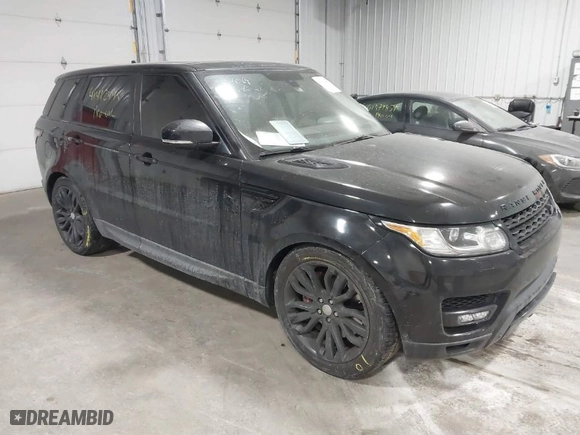 2015 Land Rover Range Rover Sport Supercharged with VIN SALWR2TF3FA620803, listed as a IAAI auction lot 41412445 with 131,404 mi miles. Bid and sale history available at carsss.com. Image 1.