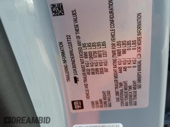 2024 GMC Hummer EV 2X z VIN 1GKB0NDE8RU110722, wystawiony jako Copart lot #74670304 z przebiegiem 257 mil mil oraz Nie do naprawy. Historia ofert i sprzedaży dostępna na DreamBid. Obrazek 14.