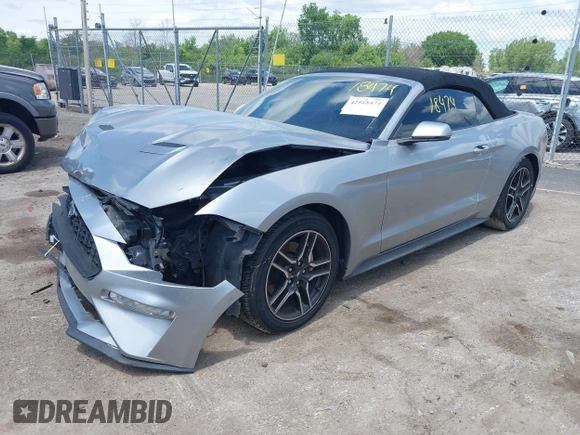 2020 Ford Mustang EcoBoost z VIN 1FATP8UH6L5106537, wystawiony jako IAAI lot #42518474 z przebiegiem 86 971 mil mil oraz . Historia ofert i sprzedaży dostępna na DreamBid. Obrazek 17.