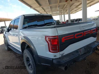 2017 Ford F-150 Raptor with VIN 1FTFW1RG7HFA84244, listed as a IAAI auction lot 42175442 with 123,009 mi miles and . Bid and sale history available at carsss.com. Image 3.
