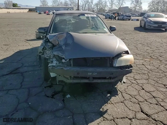 2003 Kia Spectra with VIN KNAFB121335277388, listed as a Copart auction lot 46756185 with 151,235 mi miles and Salvage Title. Bid and sale history available at carsss.com. Image 10.