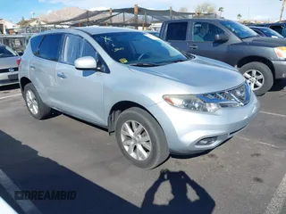2013 Nissan Murano SV with VIN JN8AZ1MW2DW317056, listed as a IAAI auction lot 41795302 with 101,425 mi miles. Bid and sale history available at carsss.com. Image 1.