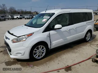 2015 Ford Transit Connect Wagon Titanium with VIN NM0GE9G77F1223725, listed as a Copart auction lot 48683865 with 0 mi miles and Salvage Title. Bid and sale history available at carsss.com. Image 1.
