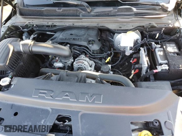 2021 Ram 1500 Big Horn with VIN 1C6SRFBT9MN558180, listed as a Copart auction lot 44503755 with 55,051 mi miles and Salvage Title. Bid and sale history available at carsss.com. Image 11.