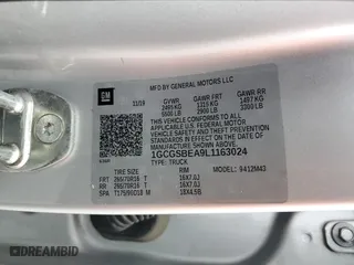 2020 Chevrolet Colorado 2WD Work Truck with VIN 1GCGSBEA9L1163024, listed as a Copart auction lot 44731445 with 76,154 mi miles and Salvage Title. Bid and sale history available at carsss.com. Image 13.