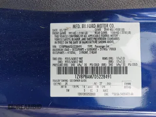 2013 Ford Mustang V6 with VIN 1ZVBP8AM7D5228491, listed as a IAAI auction lot 42209129 with 146,461 mi miles and . Bid and sale history available at DreamBid. Image 9.