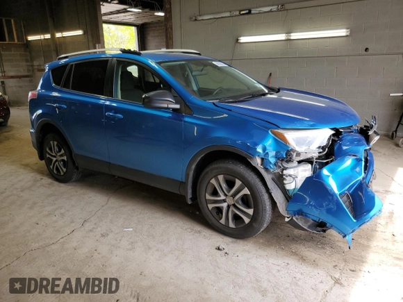 2016 Toyota RAV4 LE with VIN JTMBFREV5GJ104245, listed as a Copart auction lot 56658985 with 87,549 mi miles and Salvage Title. Bid and sale history available at DreamBid. Image 4.