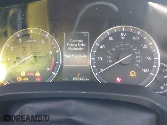 2022 Lexus RX 350 with VIN 2T2HZMAA8NC241885, listed as a IAAI auction lot 41776191 with 89,842 mi miles and . Bid and sale history available at DreamBid. Image 7.