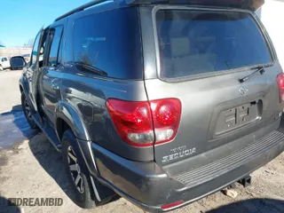 2006 Toyota Sequoia Limited with VIN 5TDZT38A66S274144, listed as a IAAI auction lot 41648866 with 1 mi miles. Bid and sale history available at carsss.com. Image 3.