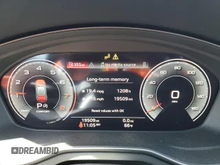 2023 Audi A4 allroad Premium Plus with VIN WA18AAF46PA029291, listed as a Copart auction lot 78416314 with 19,509 mi miles and Salvage Title. Bid and sale history available at carsss.com. Image 9.