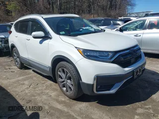 2020 Honda CR-V Touring with VIN 2HKRW2H99LH659058, listed as a IAAI auction lot 41828814 with 53,769 mi miles and . Bid and sale history available at DreamBid. Image 1.