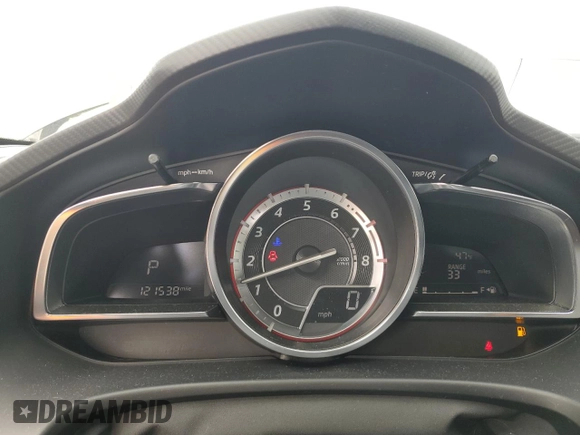 2014 Mazda 3 S Touring with VIN JM1BM1V31E1105847, listed as a Copart auction lot 50045925 with 121,538 mi miles and Salvage Title. Bid and sale history available at DreamBid. Image 9.