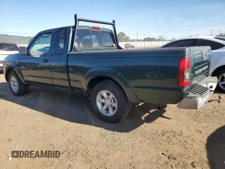 2002 Nissan Frontier XE with VIN 1N6DD26S92C381436, listed as a Copart auction lot 46527595 with 224,696 mi miles and Salvage title. Bid and sale history available at DreamBid. Image 2.