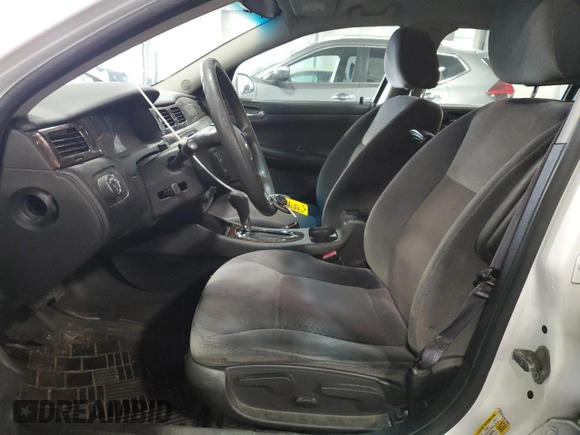 2012 Chevrolet Impala LS Fleet with VIN 2G1WF5E30C1304861, listed as a Copart auction lot 56847725 with 88,306 mi miles and Salvage title. Bid and sale history available at DreamBid. Image 7.