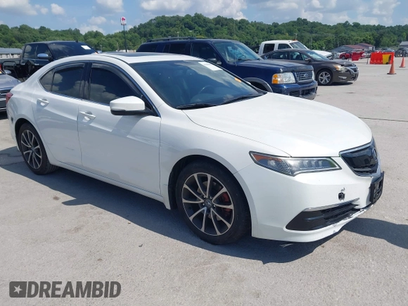 2017 Acura TLX with VIN 19UUB1F34HA010640, listed as a IAAI auction lot 42569091 with 98,310 mi miles and . Bid and sale history available at DreamBid. Image 1.