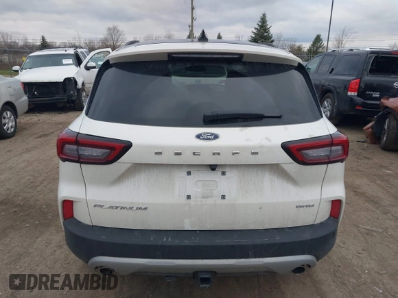 2024 Ford Escape Platinum with VIN 1FMCU9JA2RUA09782, listed as a IAAI auction lot 41077620 with Not Provided miles and . Bid and sale history available at DreamBid. Image 15.