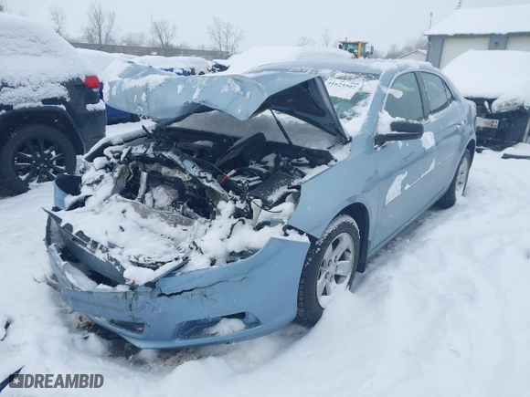 2013 Chevrolet Malibu LS with VIN 1G11B5SAXDU132515, listed as a IAAI auction lot 41623502 with 1 mi miles. Bid and sale history available at carsss.com. Image 17.