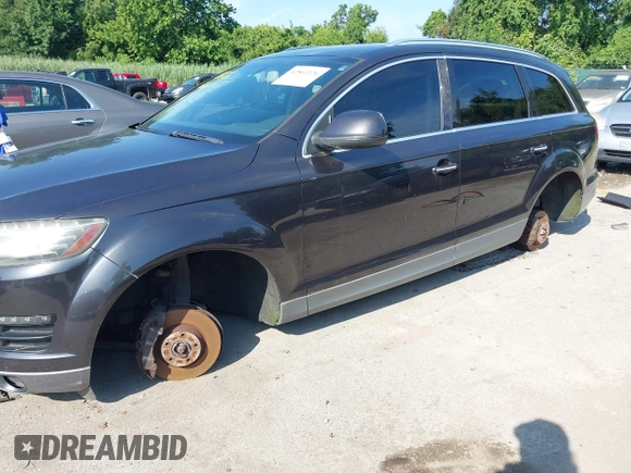 2010 Audi Q7 Premium Plus with VIN WA1LYAFE9AD007399, listed as a IAAI auction lot 42861126 with 147,855 mi miles and . Bid and sale history available at DreamBid. Image 6.