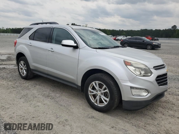 2017 Chevrolet Equinox LT with VIN 2GNALCEK0H1500481, listed as a Copart auction lot 52915195 with 129,023 mi miles and Salvage Title. Bid and sale history available at DreamBid. Image 4.