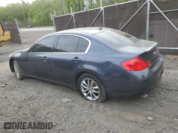 2007 Infiniti G35 Sedan G35x with VIN JNKBV61F97M810924, listed as a Copart auction lot 53657765 with 0 mi miles and Salvage Title. Bid and sale history available at carsss.com. Image 2.