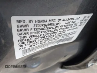 2012 Honda Pilot EX-L with VIN 5FNYF3H55CB039448, listed as a IAAI auction lot 41657753 with 168,647 mi miles. Bid and sale history available at carsss.com. Image 9.