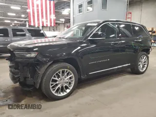 2023 Jeep Grand Cherokee Summit with VIN 1C4RJHEG1PC563396, listed as a Copart auction lot 72184674 with 22,702 mi miles and Salvage title. Bid and sale history available at DreamBid. Image 1.