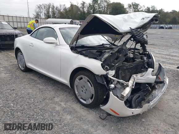 2004 Lexus SC 430 with VIN JTHFN48Y240060279, listed as a IAAI auction lot 40866105 with 121,877 mi miles and . Bid and sale history available at DreamBid. Image 1.