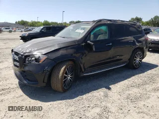 2022 Mercedes-Benz GLS 450 with VIN 4JGFF5KEXNA815222, listed as a Copart auction lot 60340715 with 40,342 mi miles and Salvage title. Bid and sale history available at DreamBid. Image 1.