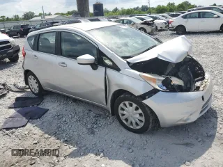 2015 Nissan Note S Plus with VIN 3N1CE2CP2FL395610, listed as a Copart auction lot 54178205 with 92,629 mi miles and Salvage title. Bid and sale history available at DreamBid. Image 4.