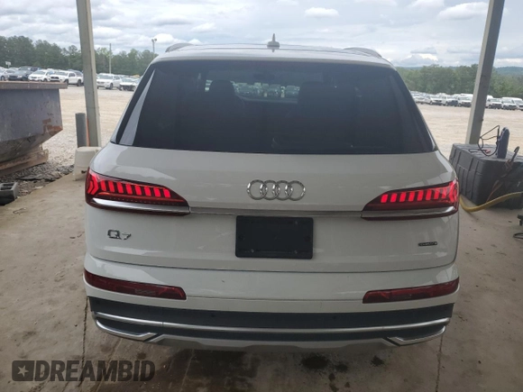 2023 Audi Q7 Premium z VIN WA1AXBF71PD030654, wystawiony jako Copart lot #59030315 z przebiegiem 30 926 mil mil oraz Szkoda całkowita • Salvage title. Historia ofert i sprzedaży dostępna na DreamBid. Obrazek 6.